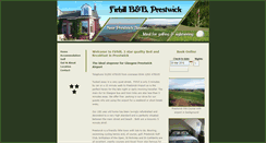 Desktop Screenshot of bedandbreakfastprestwick.co.uk